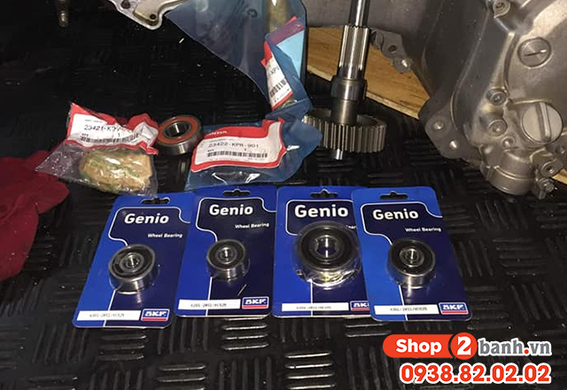 Bạc đạn láp xe máy là gì có tác dụng gì trong hộp số - 1