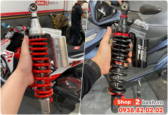 Phuộc yss cho vario vision sh mode loại nào đi êm và bền nhất - 3