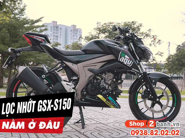 Lọc nhớt suzuki gsx-s150 nằm ở đâu bao lâu nên thay lọc nhớt - 1
