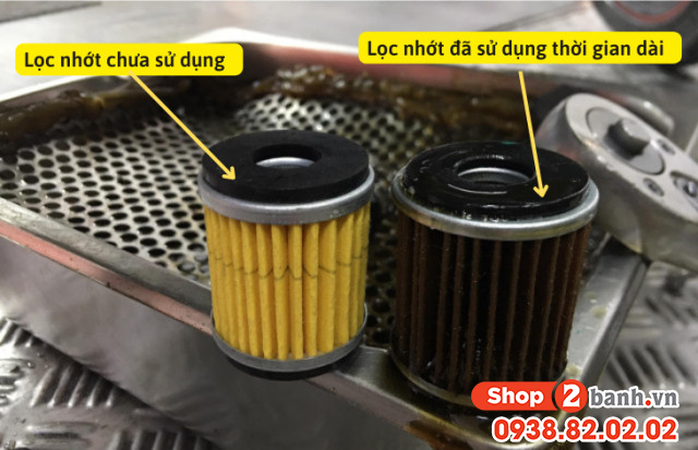 Lọc nhớt sirius nằm ở đâu bao lâu nên thay lọc nhớt - 3