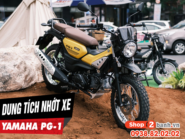 Dung tích nhớt xe yamaha pg-1 bao nhiêu lít - 1
