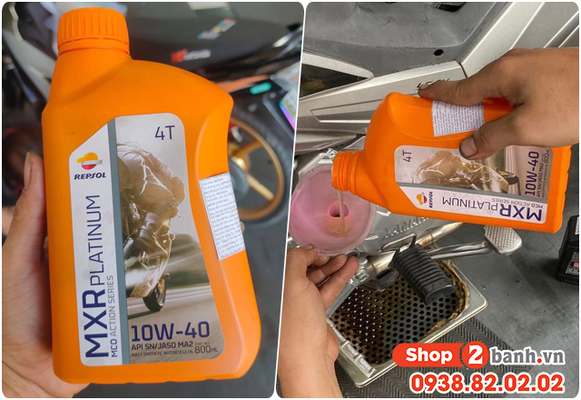 Xe yamaha pg-1 chạy roda thì thay nhớt máy như thế nào - 4