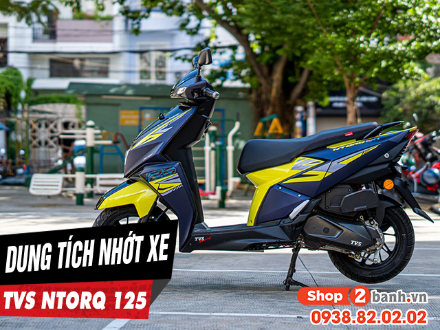 Dung tích nhớt xe tvs ntorq 125 bao nhiêu lít - 1
