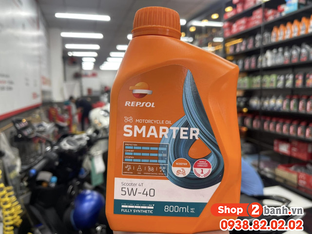 Dầu nhớt repsol cho xe tay ga nên chọn loại nào tốt nhất - 2