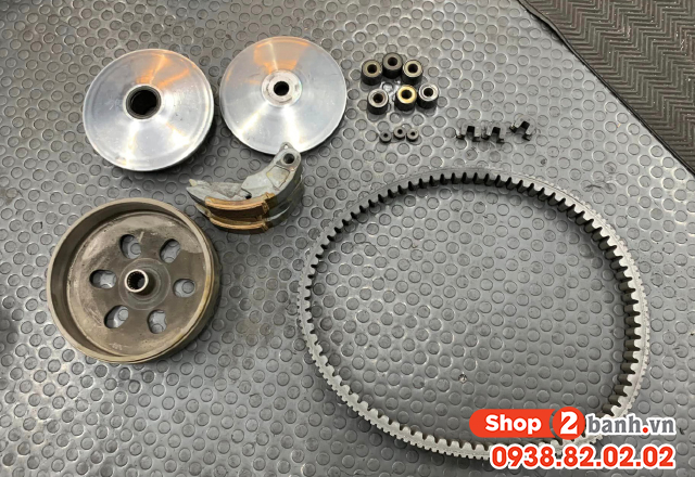Nguyên cụm puly nồi sau xe air blade 125 giá bao nhiêu - 2