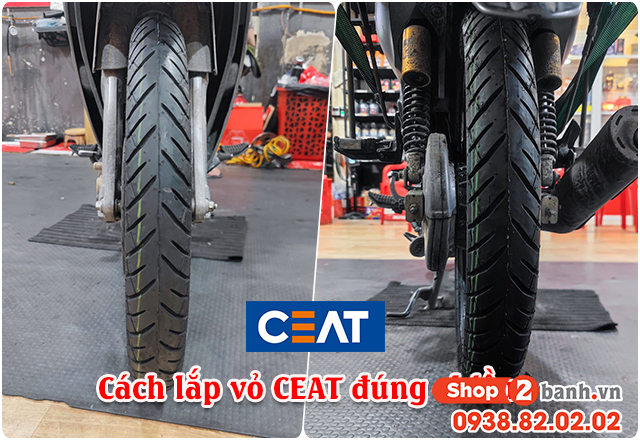 Cách gắn vỏ ceat đúng chiều để xe chạy êm bám đường tốt nhất - 1