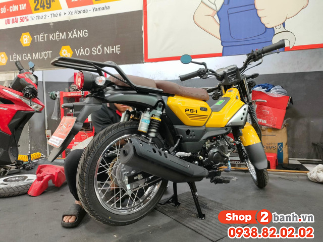 Tư vấn lên phuộc nitron cho xe yamaha pg-1 loại nào tốt - 1