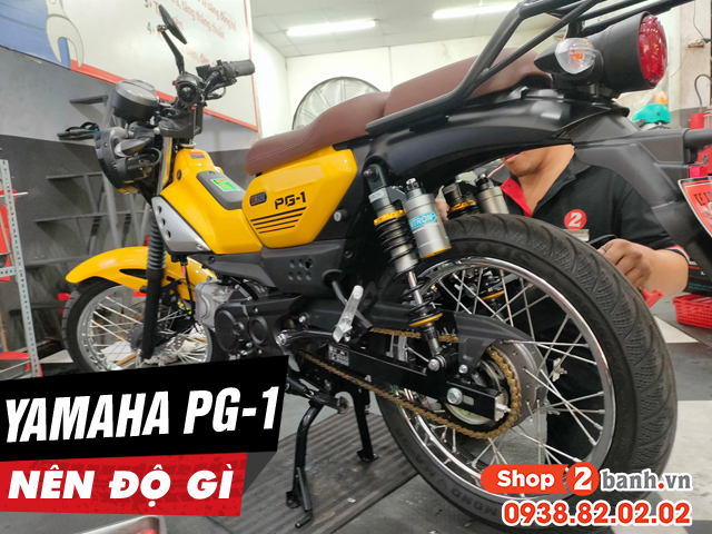 Mới mua xe yamaha pg-1 nên độ gì đầu tiên - 1