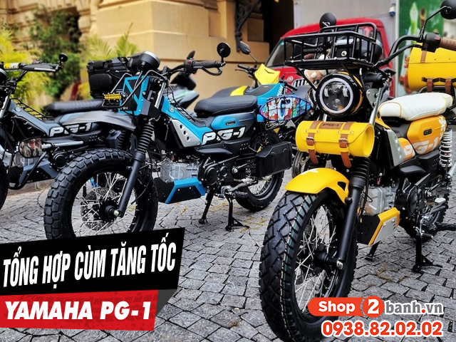 Tổng hợp cùm tăng tốc domino cho xe yamaha pg-1 mới nhất hiện nay - 1