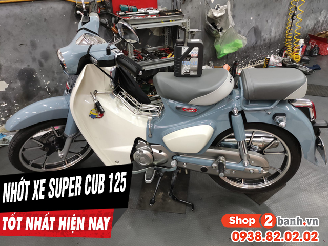 Tổng hợp các loại nhớt cho xe honda super cub c125 tốt nhất hiện nay - 1