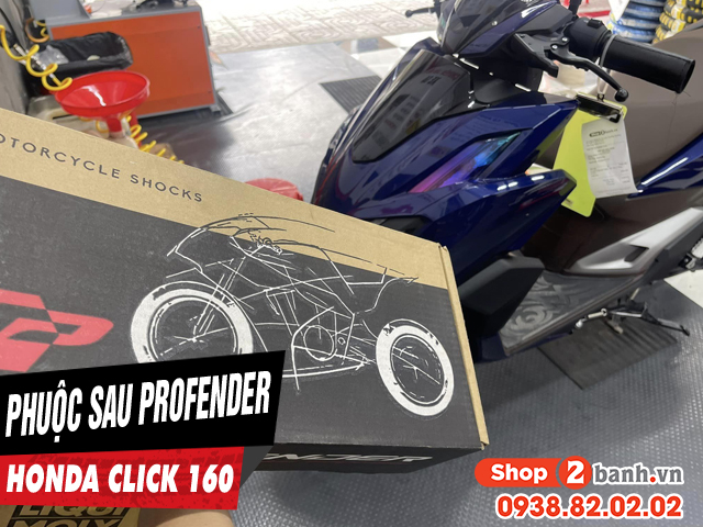 Phuộc profender cho click 160 loại nào đi êm và bền nhất - 1