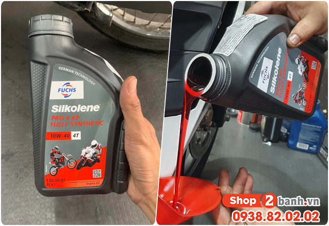 Xe cub c125 thay nhớt fuchs silkolene pro 10w40 đi bao nhiêu km mới thay lại - 3