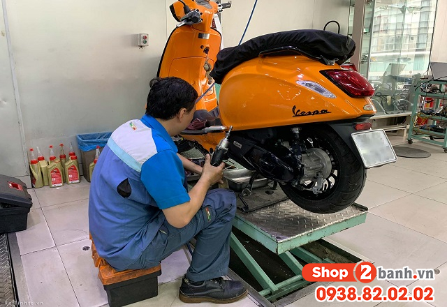Lịch bảo dưỡng xe vespa sprint định kỳ - 2