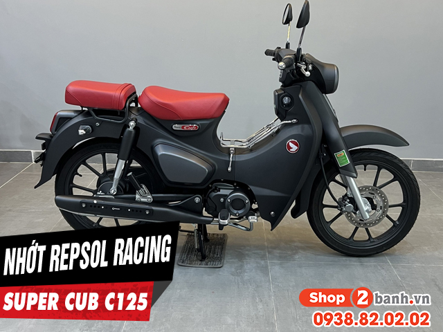 Super cub c125 thay nhớt repsol racing 10w40 chạy có bốc máy không - 1