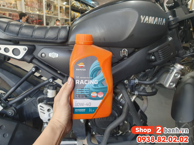 Super cub c125 thay nhớt repsol racing 10w40 chạy có bốc máy không - 3