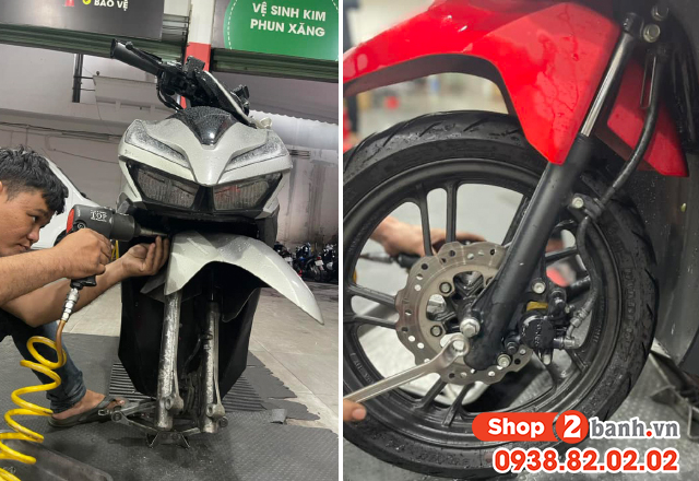 Phuộc trước xe vario 125150 bị xì dầu nguyên nhân và cách xử lý - 3