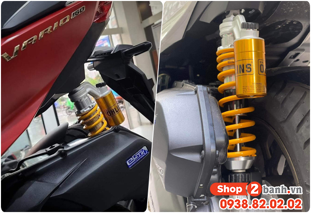 Tư vấn lên phuộc ohlins ho 231 cho vario 160 có tốt không - 2