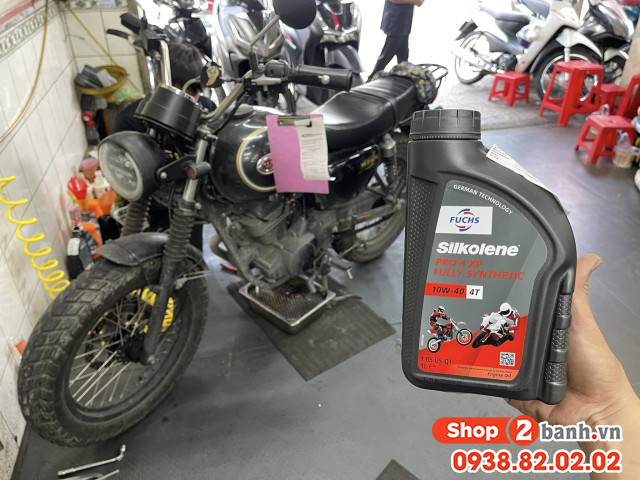 Dung tích nhớt xe mô tô honda cb350 hness bao nhiêu lít - 9