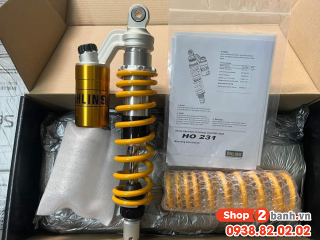 Tư vấn lên phuộc ohlins ho 231 cho vario 160 có tốt không - 3