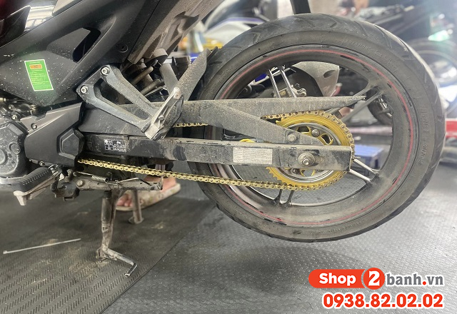 Tổng hợp nhông sên dĩa cho exciter 155 thay dịp cuối năm đón tết - 2
