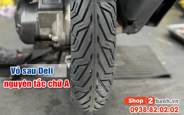Cách lắp vỏ deli đúng chiều gai lốp để xe chạy bám đường phanh tốt - 3