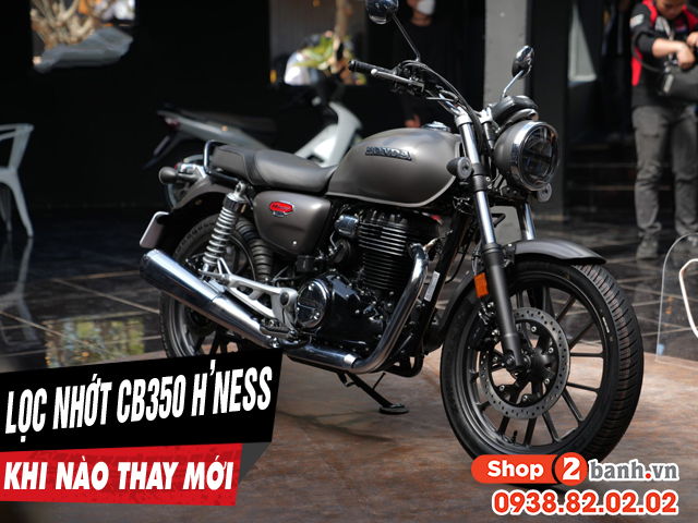 Bao lâu thì nên thay lọc nhớt cho xe mô tô honda cb350 hness - 1