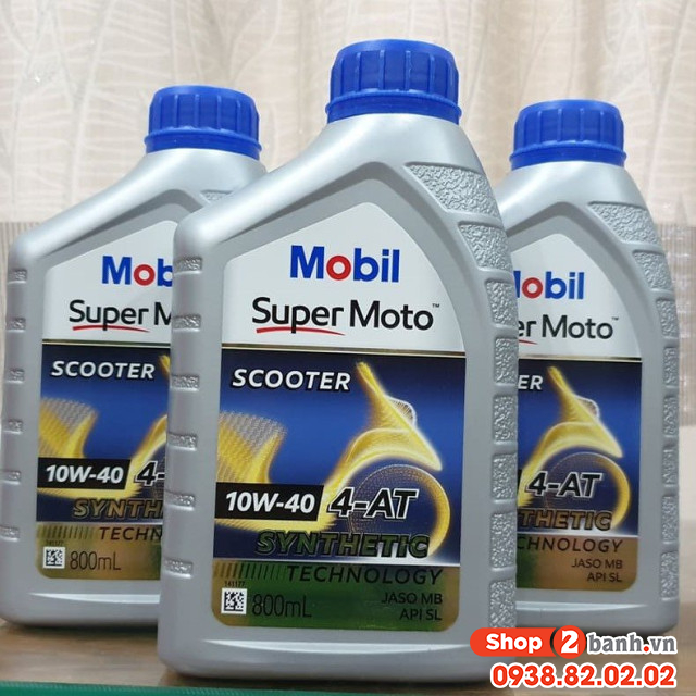 Nhớt mobil cho xe tay ga loại nào tốt nhất hiện nay - 2