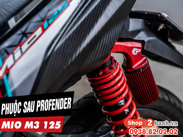 Phuộc profender cho mio m3 125 loại nào chạy nhún êm nhất - 1