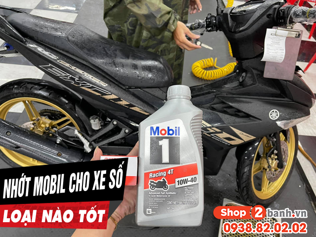 Nhớt mobil xe số loại nào tốt nên dùng cho winner x exciter 155 - 1