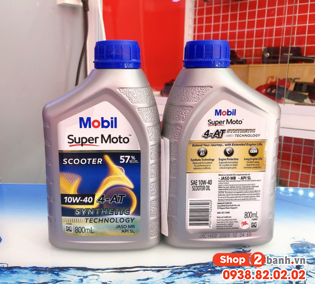 Nhớt mobil cho xe tay ga loại nào tốt nhất hiện nay - 5