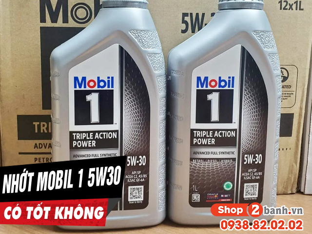 Dầu nhớt mobil 1 5w30 có tốt không thay cho xe nào phù hợp - 1