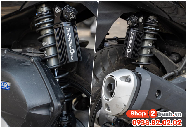 Thông số phuộc sau pcx 160 cao bao nhiêu thay loại nào phù hợp - 3