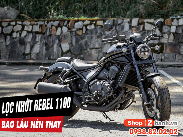 Bao lâu thì nên thay lọc nhớt cho xe mô tô honda rebel 1100 - 1