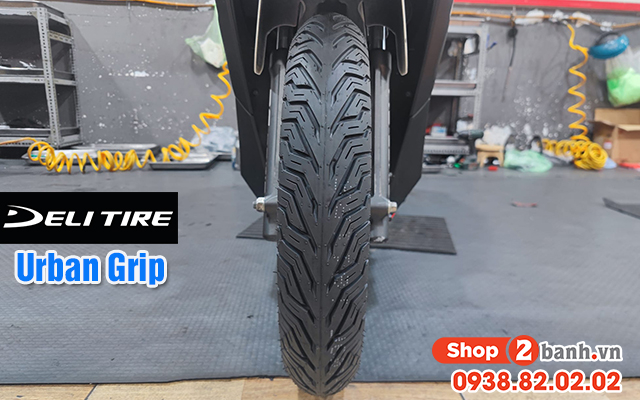 Honda sh 160i-125i thay lốp deli urban grip bám đường có tốt không  - 3