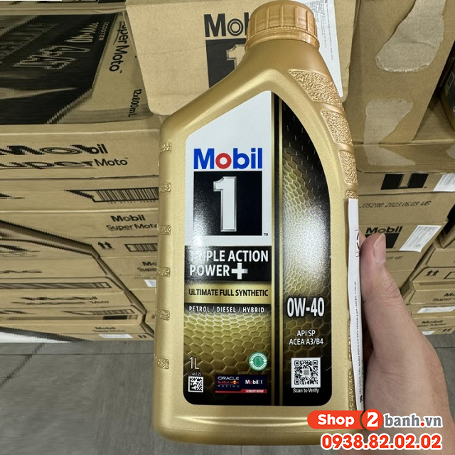 Nhớt mobil 1 0w40 có tốt không vespa primavera sprint thay có phù hợp - 1