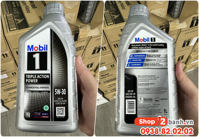 Cách nhận biết nhớt mobil 1 giả và nhớt thật chính hãng - 7