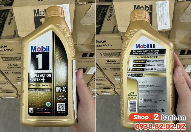 Nhớt mobil 1 0w40 có tốt không vespa primavera sprint thay có phù hợp - 3