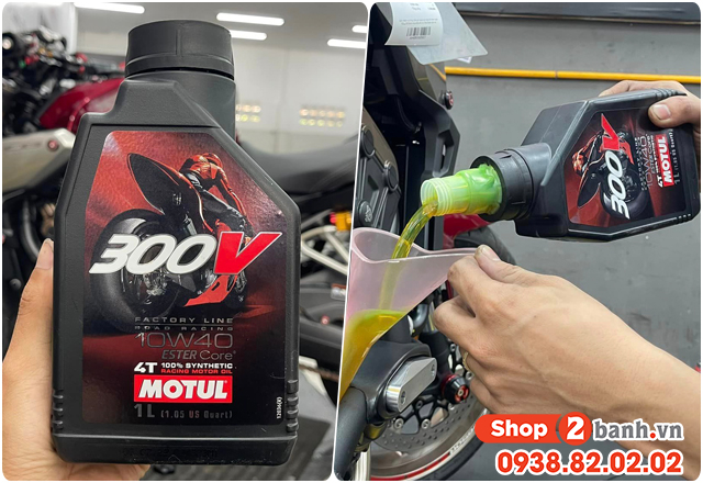 Xe honda cb150x đi bao lâu thì nên thay nhớt - 3