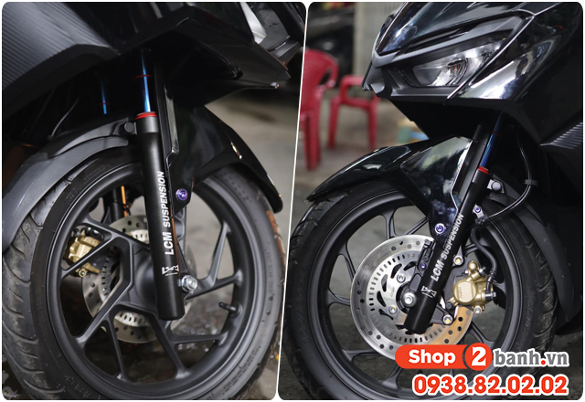 Phuộc trước vario 160 nên thay loại nào nhún êm bền tốt - 3