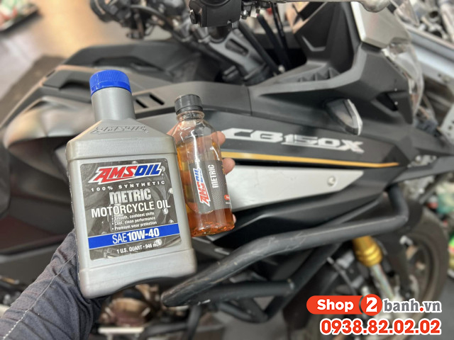Dung tích nhớt xe honda cb150x bao nhiêu lít - 9