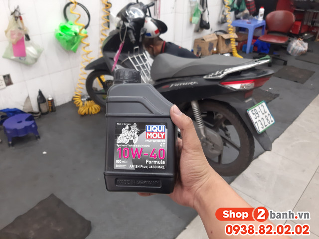 Xe honda cb150x chạy roda thì thay nhớt máy như thế nào - 6