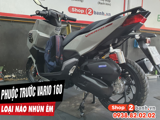 Phuộc trước vario 160 nên thay loại nào nhún êm bền tốt - 1