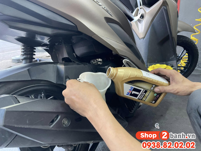 Tổng hợp dầu nhớt giảm hao xăng cho xe tay ga click - 3