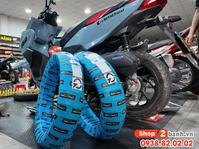 Xe vario 160 thay vỏ deli urban grip có bám đường tốt không  - 2