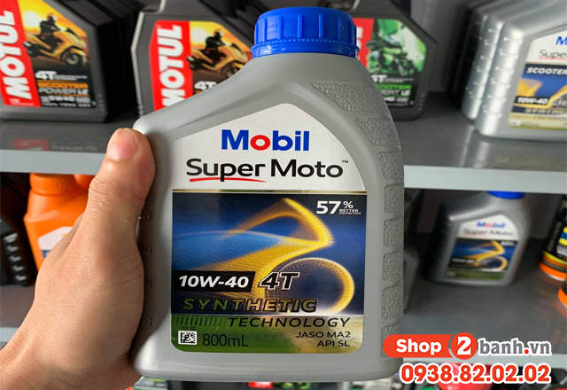 Wave alpha thay nhớt mobil super moto 10w40 chạy có êm và mát máy không - 3