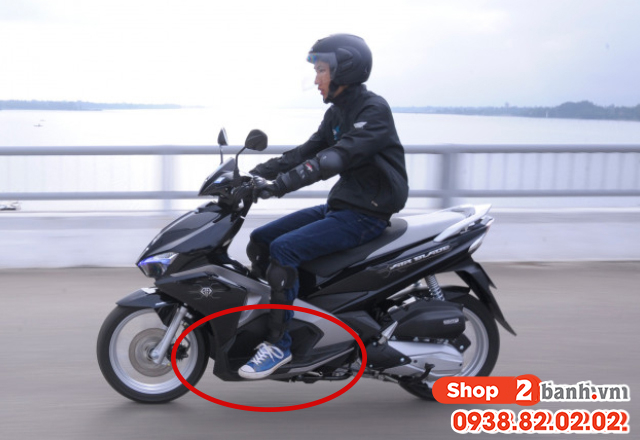 Xe tay ga khi lên ga bị rung ở sàn để chân là do đâu - 2