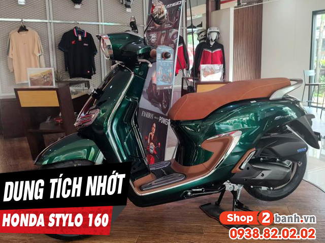 Dung tích nhớt xe stylo 160 bao nhiêu ml thay loại nào phù hợp - 1