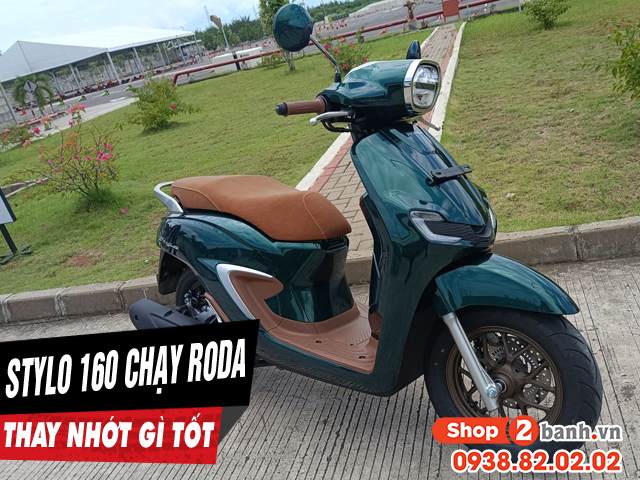 Xe stylo 160 chạy roda thì thay nhớt máy như thế nào - 1