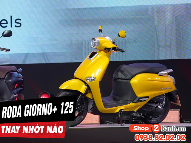 Xe honda giorno 125 chạy roda thì thay nhớt máy như thế nào - 1