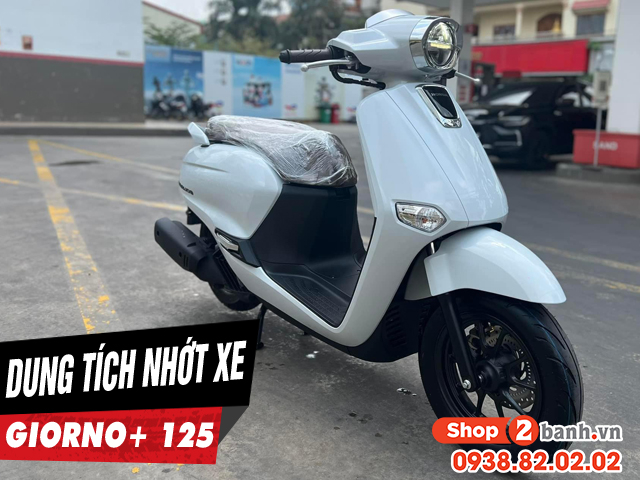 Dung tích nhớt xe honda giorno 125 bao nhiêu ml thay loại nào phù hợp - 1